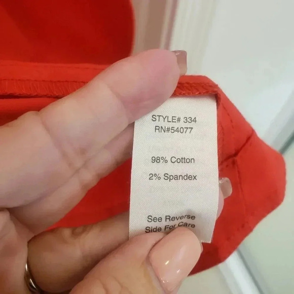 CAbi Style 334 Red Convertible Trench Coat - Picture 5 of 6